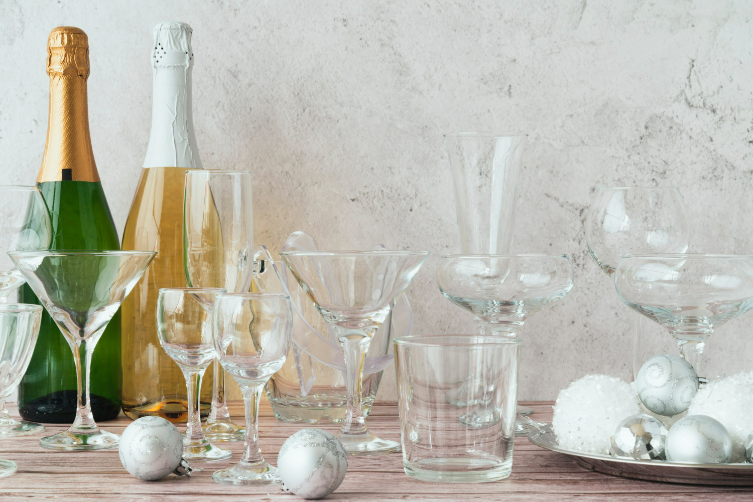 taça para champagne